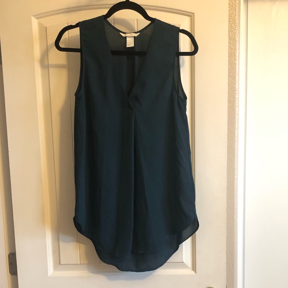 Teal Emerald Green Tank